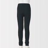 キッズ　ストレッチリブ編み　レギンス（十分丈）