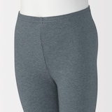 キッズ　ストレッチ天竺編み　レギンス（十分丈）