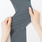 キッズ　ストレッチ天竺編み　レギンス（十分丈）