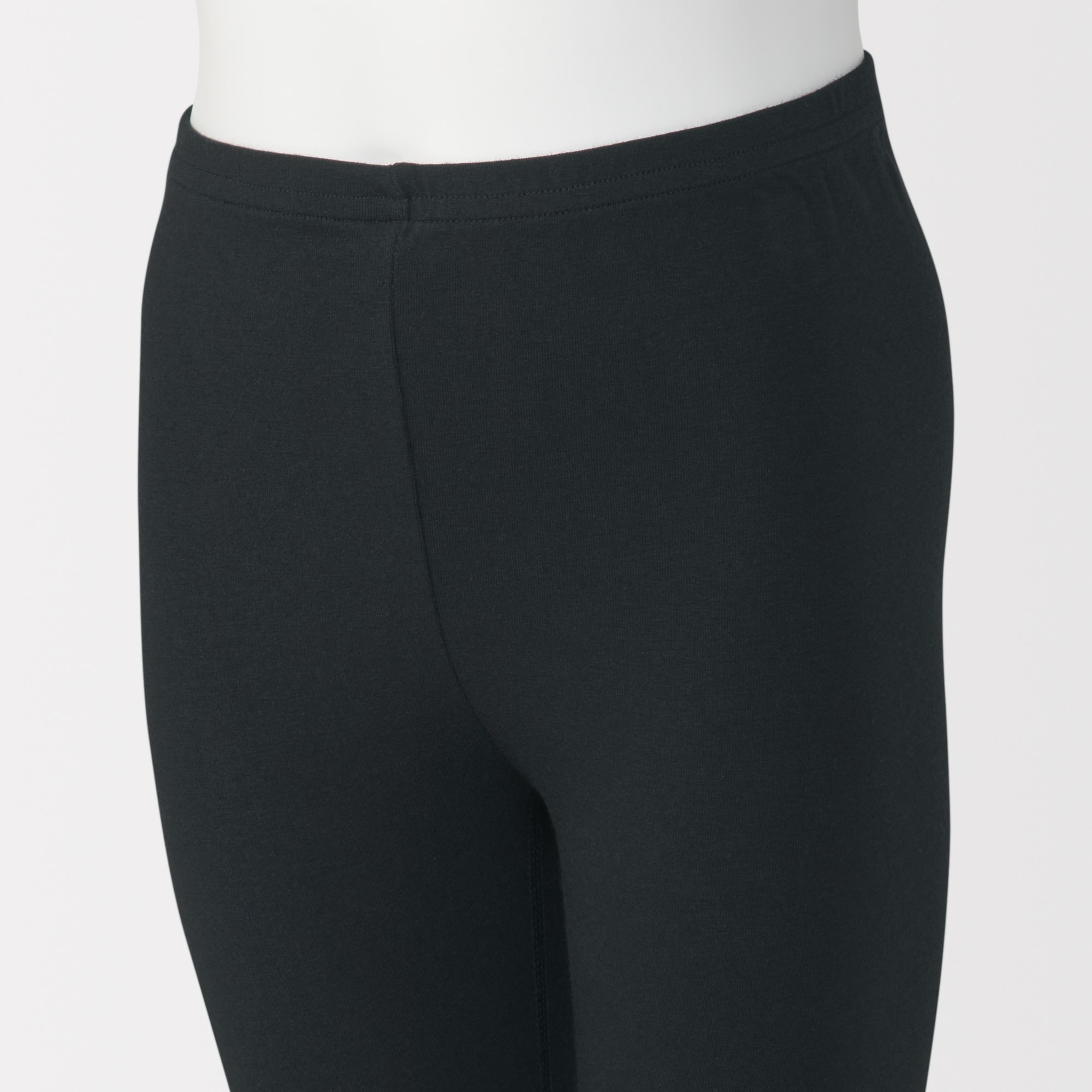 キッズ　ストレッチ天竺編み　レギンス（十分丈）