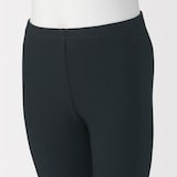 キッズ　ストレッチリブ編み　レギンス（七分丈）