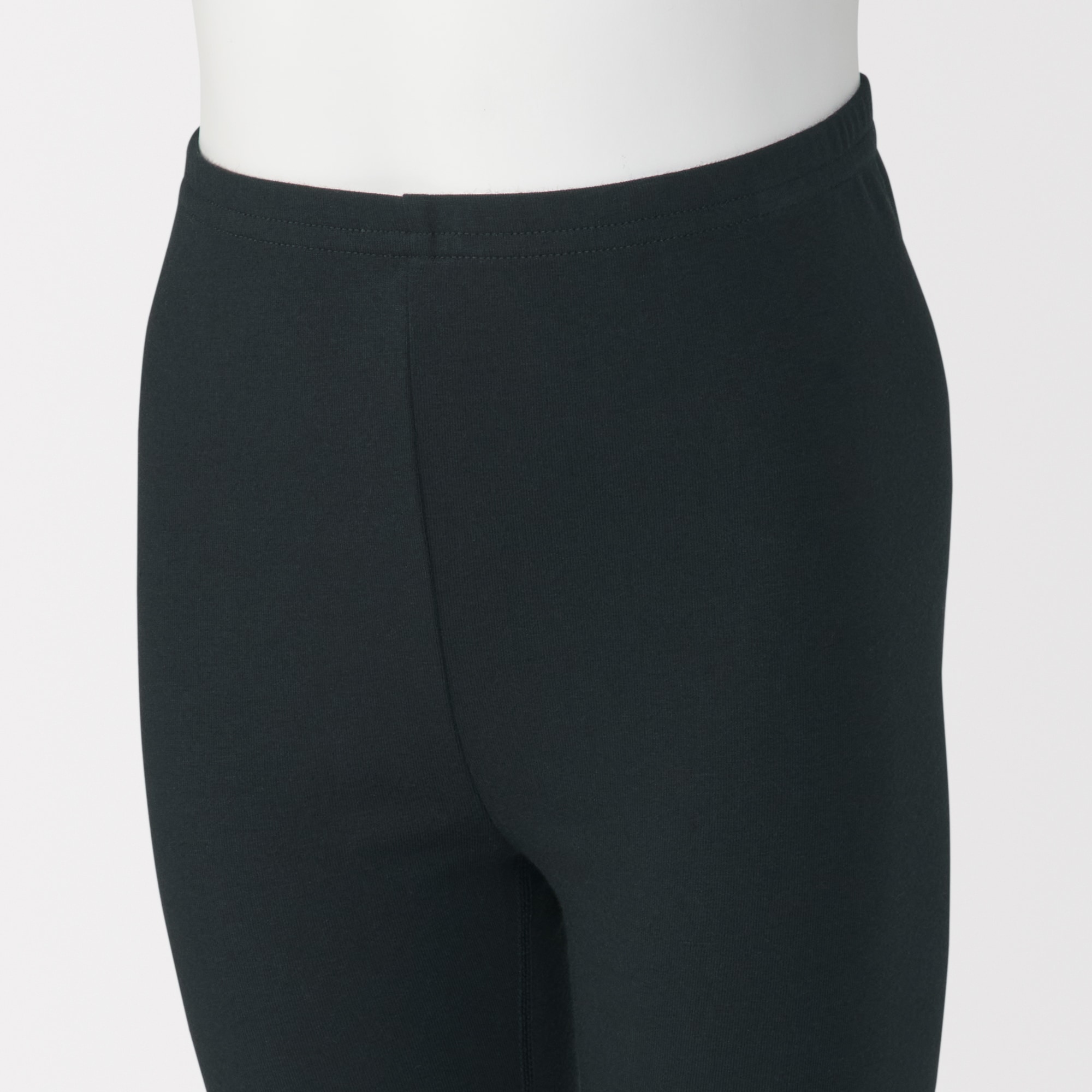 キッズ　ストレッチ天竺編み　レギンス（七分丈）