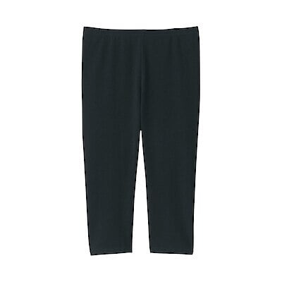 キッズ　ストレッチ天竺編み　レギンス（七分丈）