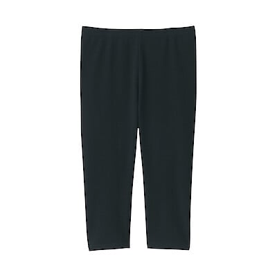 キッズ　ストレッチ天竺編み　レギンス（七分丈）