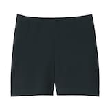 キッズ　ストレッチ天竺編み　スカートの下に履く　オーバーパンツ（一分丈レギンス）