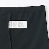 キッズ　ストレッチ天竺編み　スカートの下に履く　オーバーパンツ（一分丈レギンス）