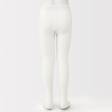 キッズ　足なり直角　かかとに合う　タイツ