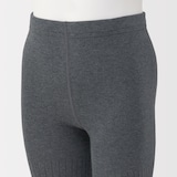 キッズ　足なり直角　かかとに合う　リブ編みタイツ