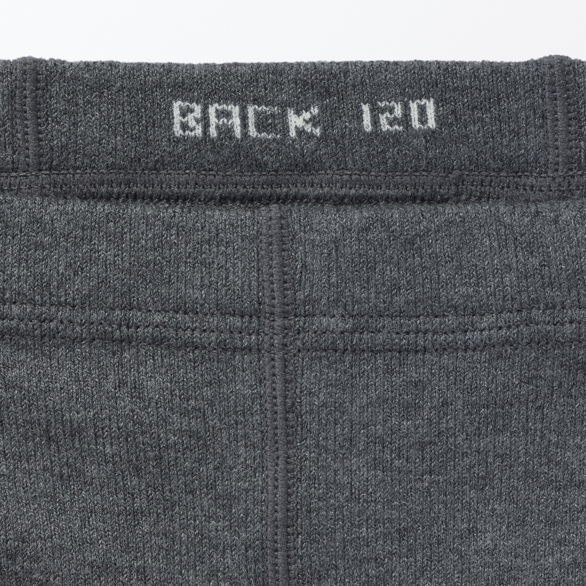 キッズ　足なり直角　かかとに合う　リブ編みタイツ