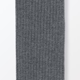 キッズ　足なり直角　かかとに合う　リブ編みタイツ