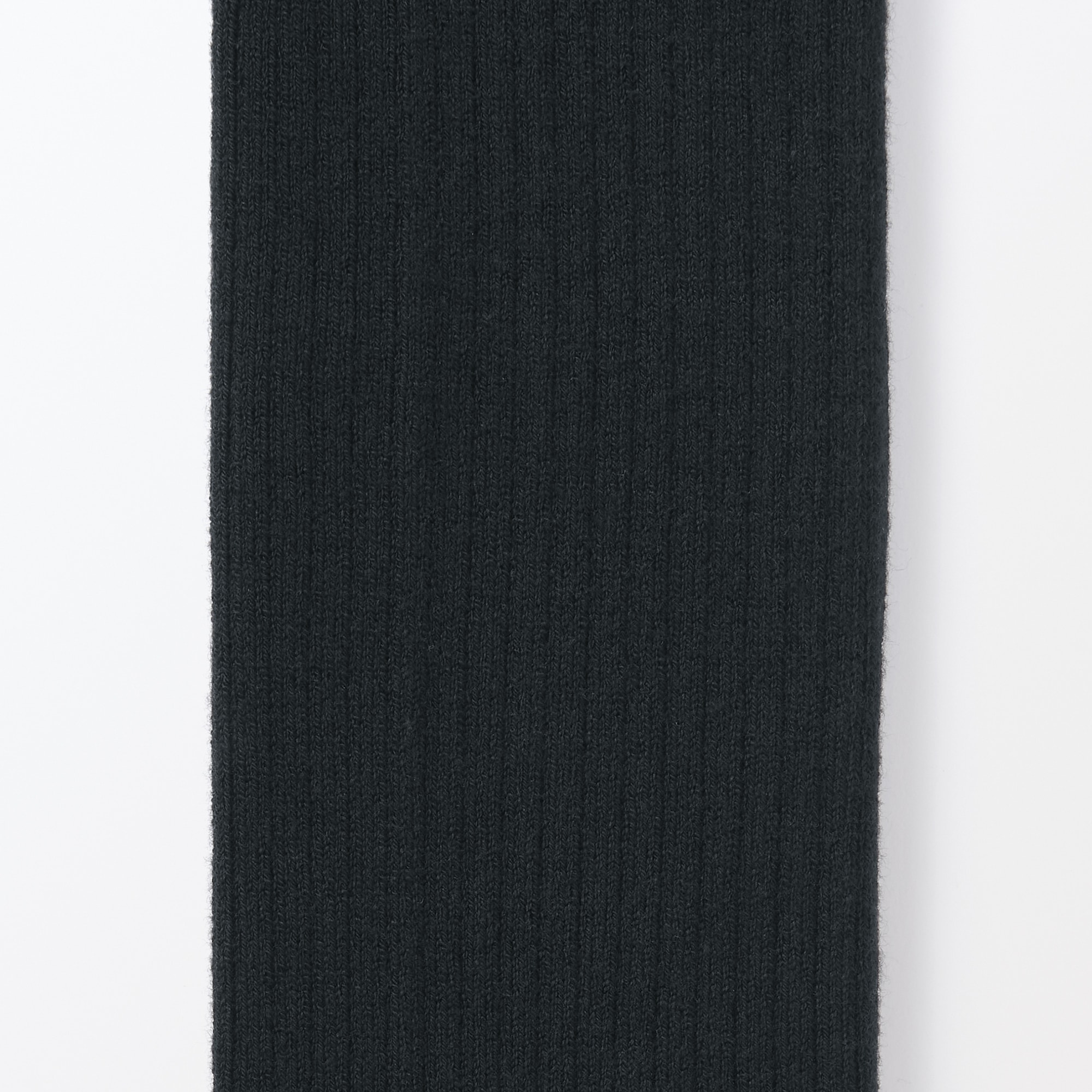 キッズ　足なり直角　かかとに合う　リブ編みタイツ