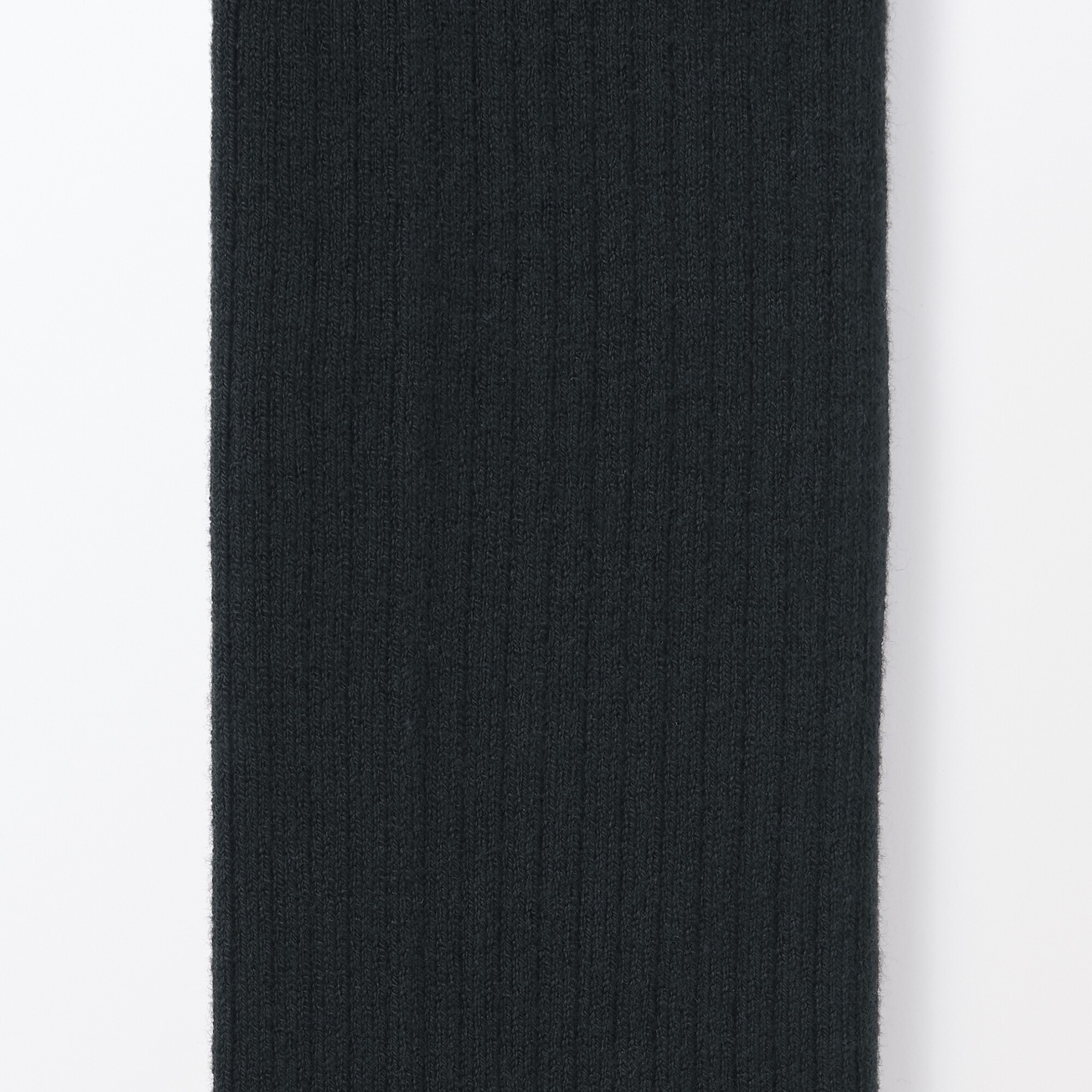 キッズ　足なり直角　かかとに合う　リブ編みタイツ