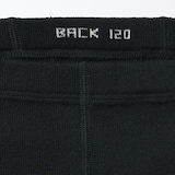 キッズ　足なり直角　かかとに合う　リブ編みタイツ