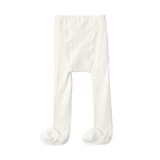 ベビー　足なり直角　かかとに合う　タイツ