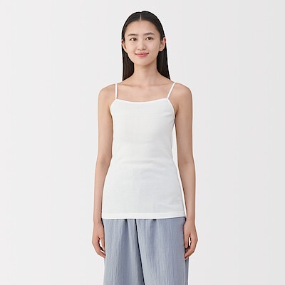 婦人　あったか綿　キャミソール