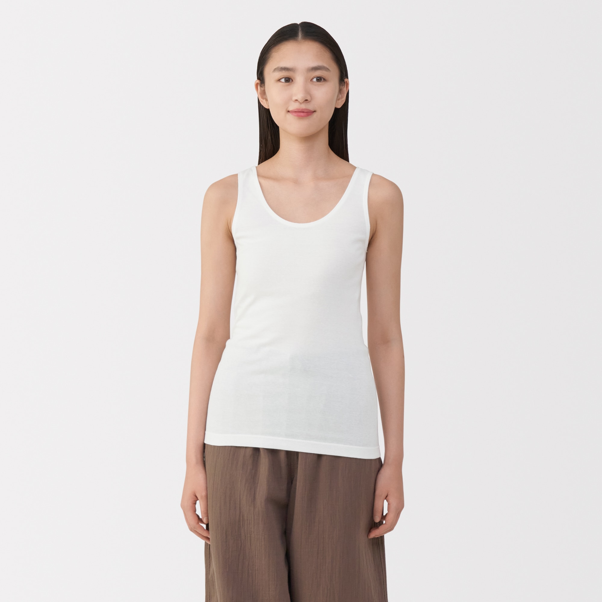 あったか　タンクトップ 婦人 あったか綿 タンクトップ | 無印良品