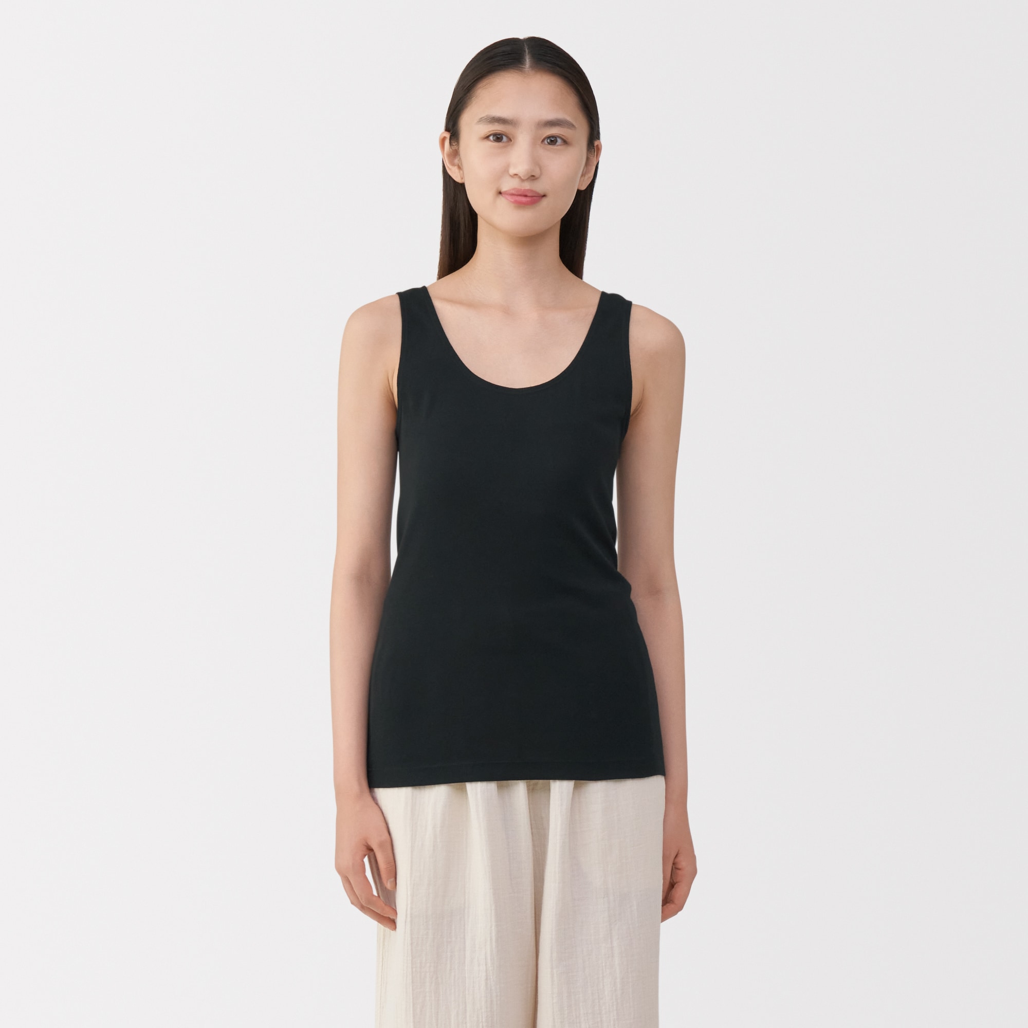 婦人　あったか綿　タンクトップ