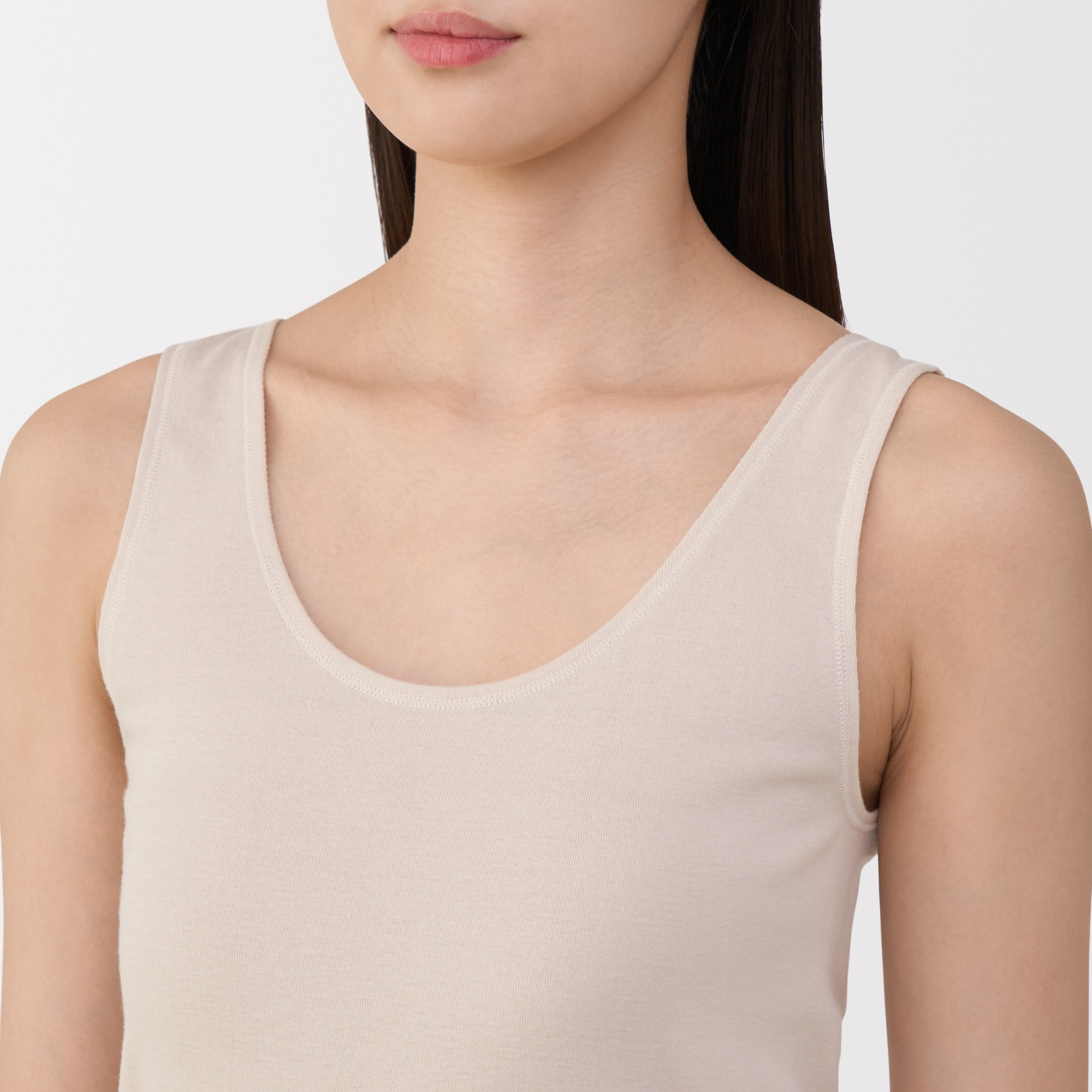 婦人　あったか綿　タンクトップ