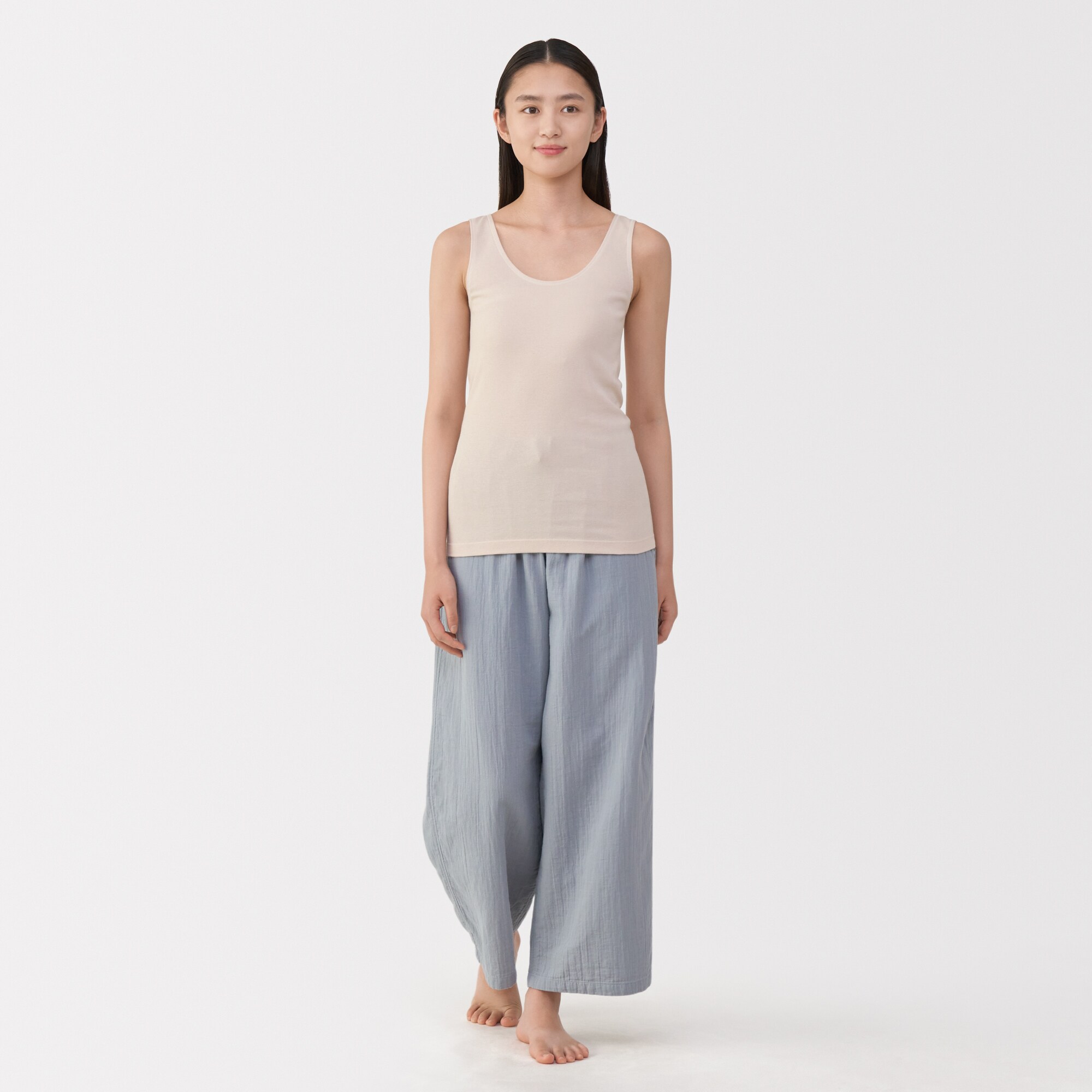 婦人　あったか綿　タンクトップ