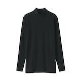 婦人　あったか綿　ハイネック長袖Ｔシャツ