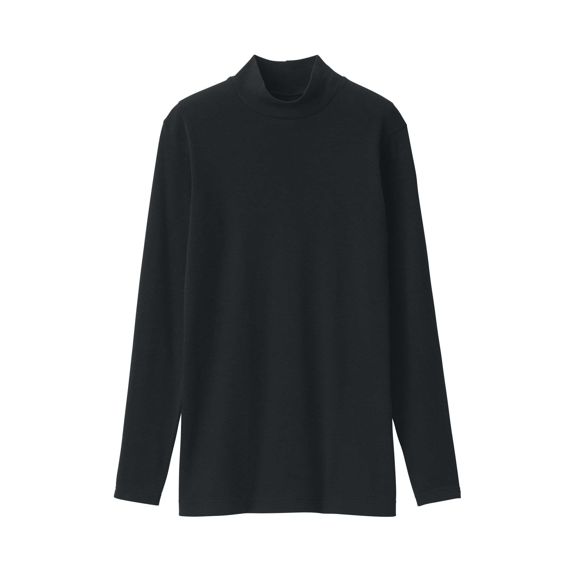 婦人　あったか綿　ハイネック長袖Ｔシャツ