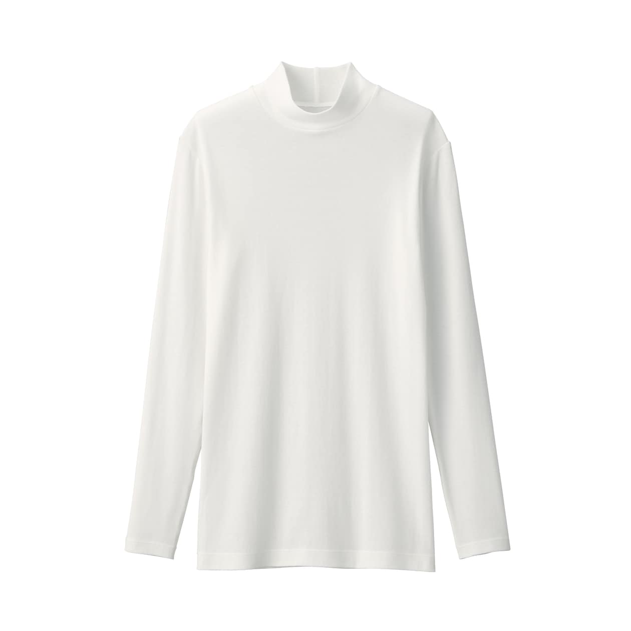 婦人　あったか綿　ハイネック長袖Ｔシャツ