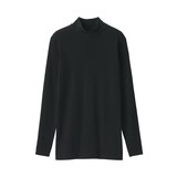 婦人　あったか綿　ハイネック長袖Ｔシャツ