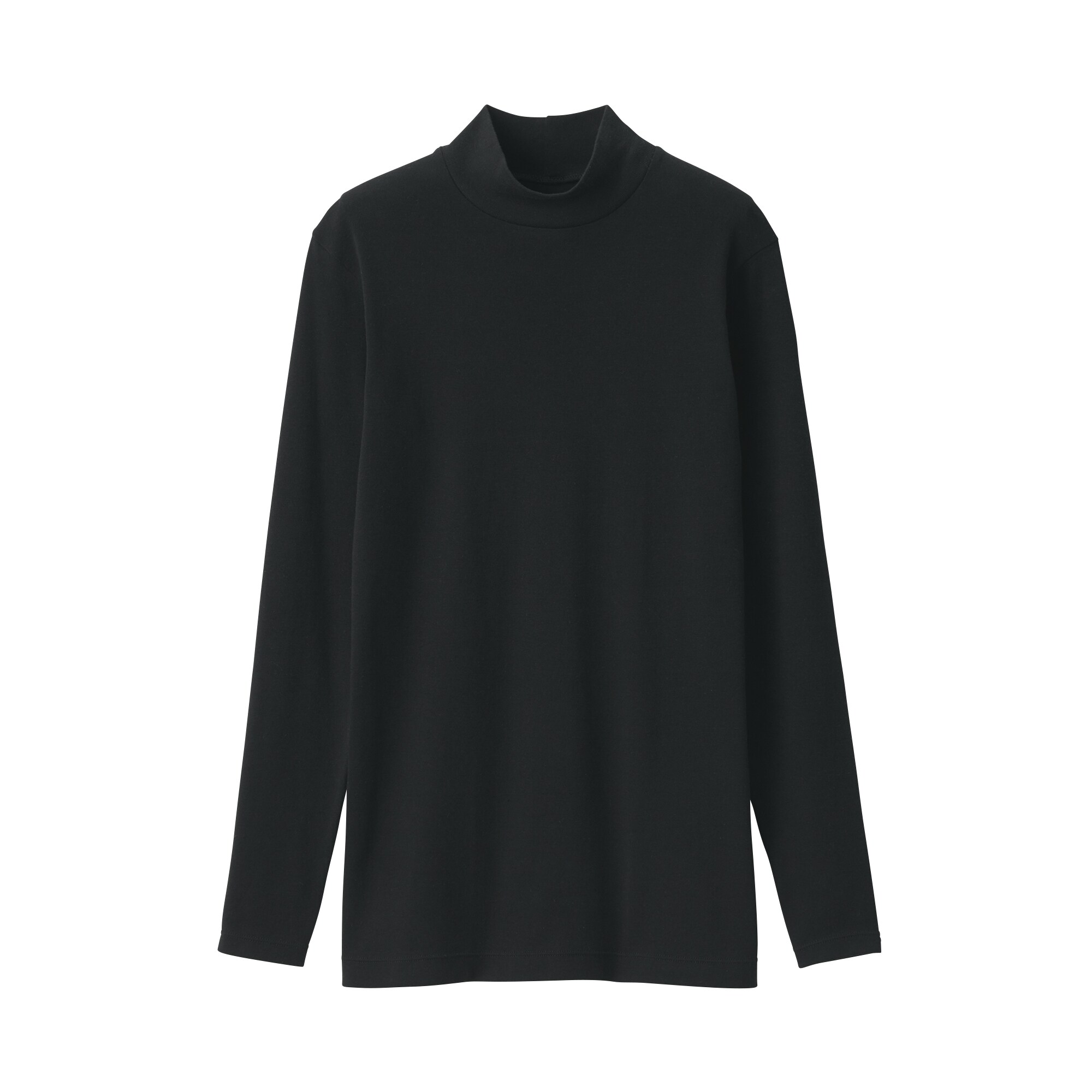 婦人　あったか綿　ハイネック長袖Ｔシャツ