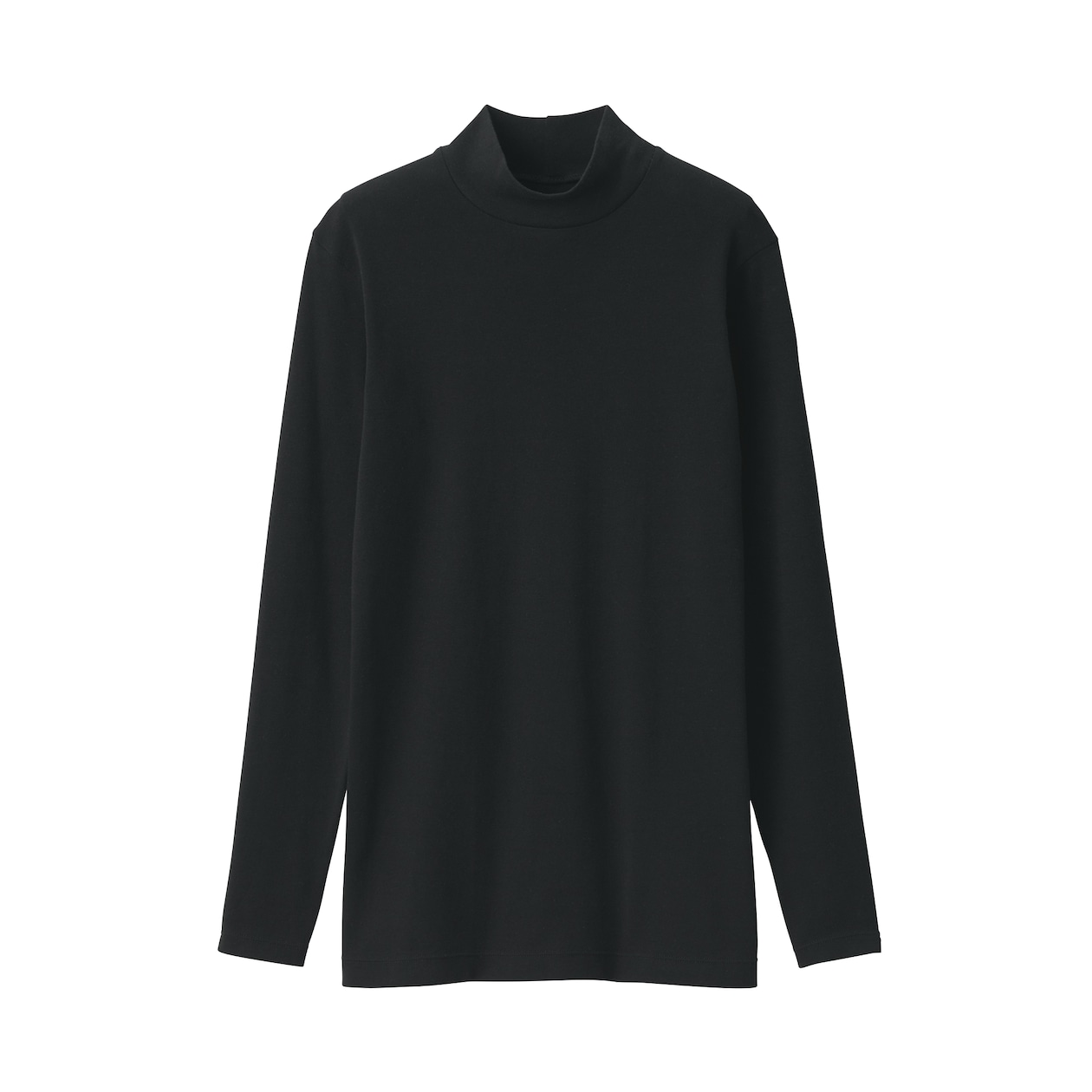 婦人　あったか綿　ハイネック長袖Ｔシャツ