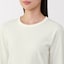婦人　あったか綿　厚手　クルーネック長袖Ｔシャツ
