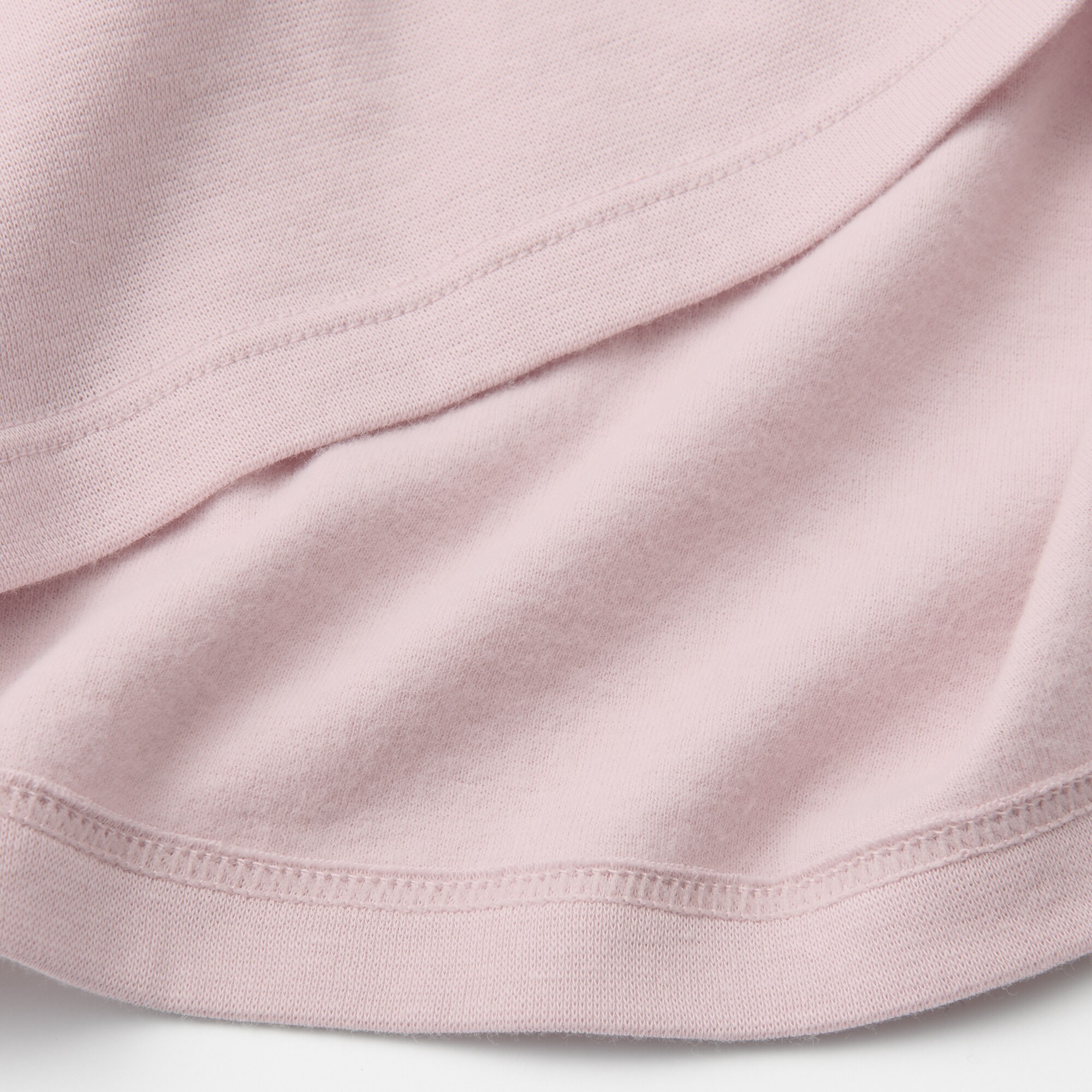 婦人　あったか綿　厚手　クルーネック長袖Ｔシャツ