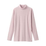 婦人　あったか綿　厚手　タートルネック長袖Ｔシャツ