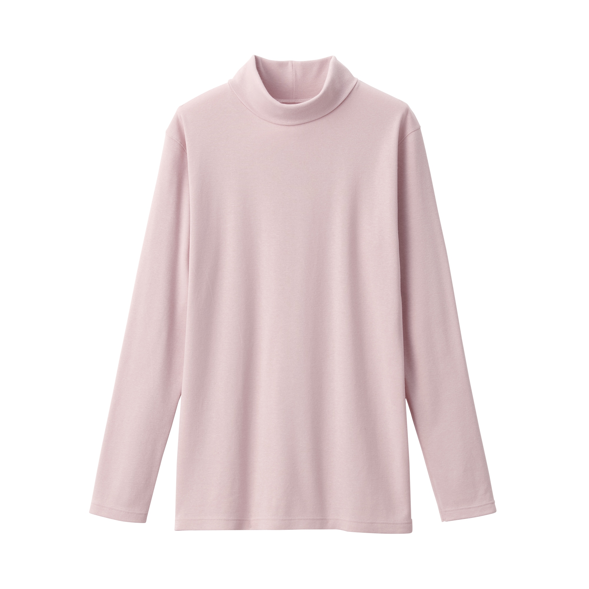 婦人　あったか綿　厚手　タートルネック長袖Ｔシャツ