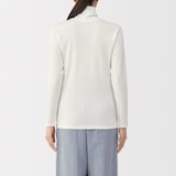 婦人　あったか綿　厚手　タートルネック長袖Ｔシャツ