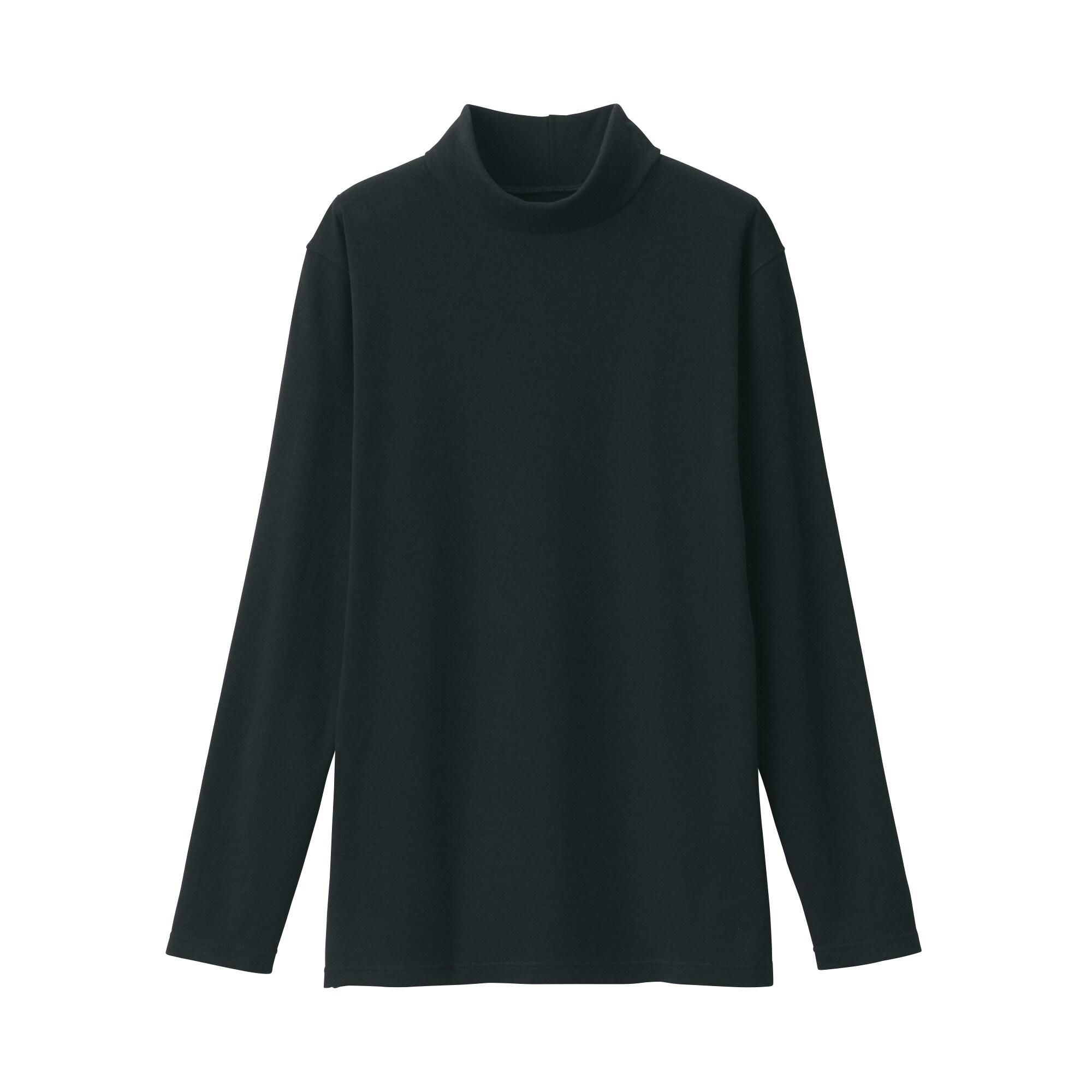 婦人 あったか綿 厚手 タートルネック長袖Tシャツ | 無印良品