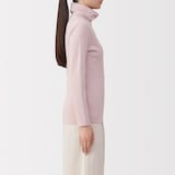 婦人　あったか綿　厚手　タートルネック長袖Ｔシャツ