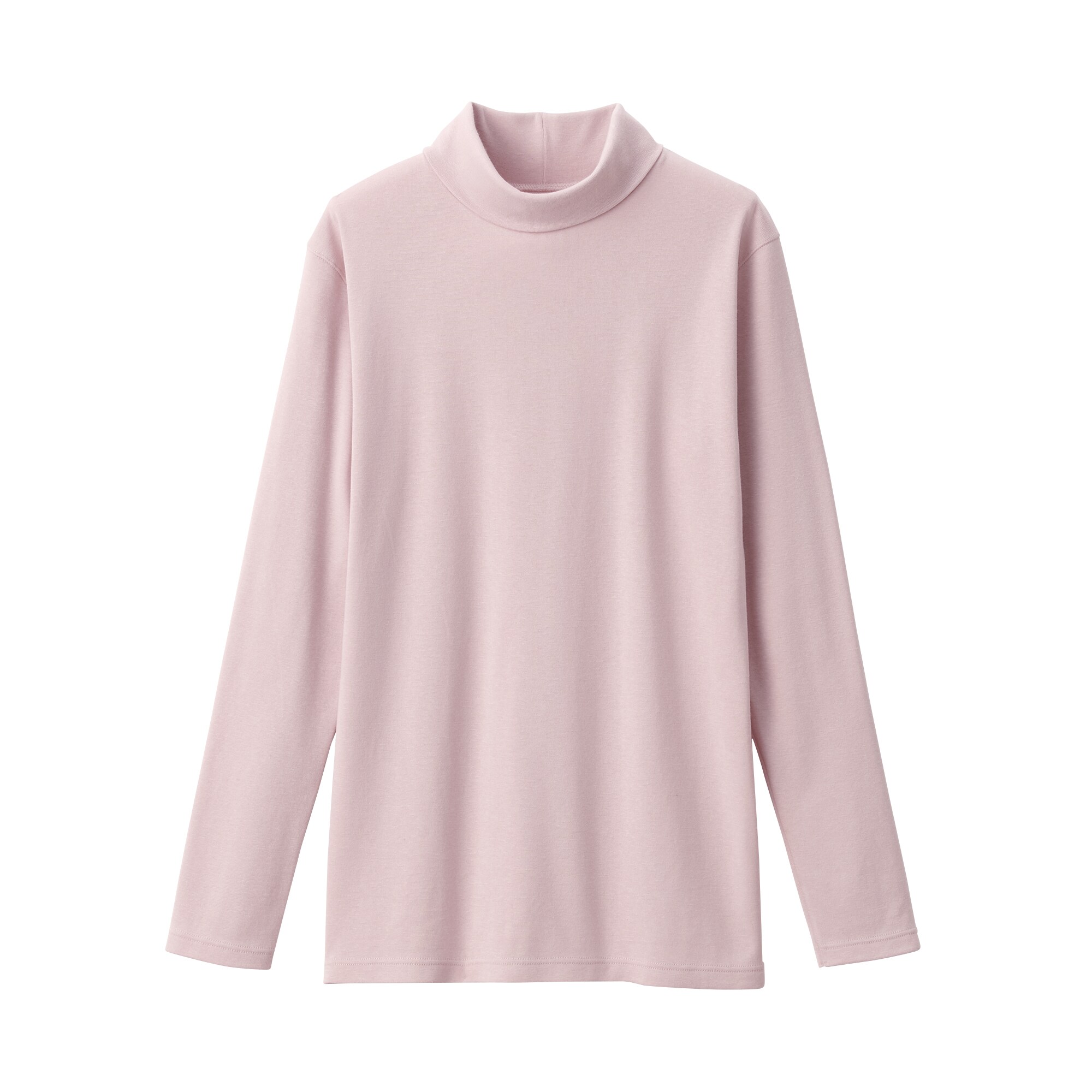 婦人　あったか綿　厚手　タートルネック長袖Ｔシャツ