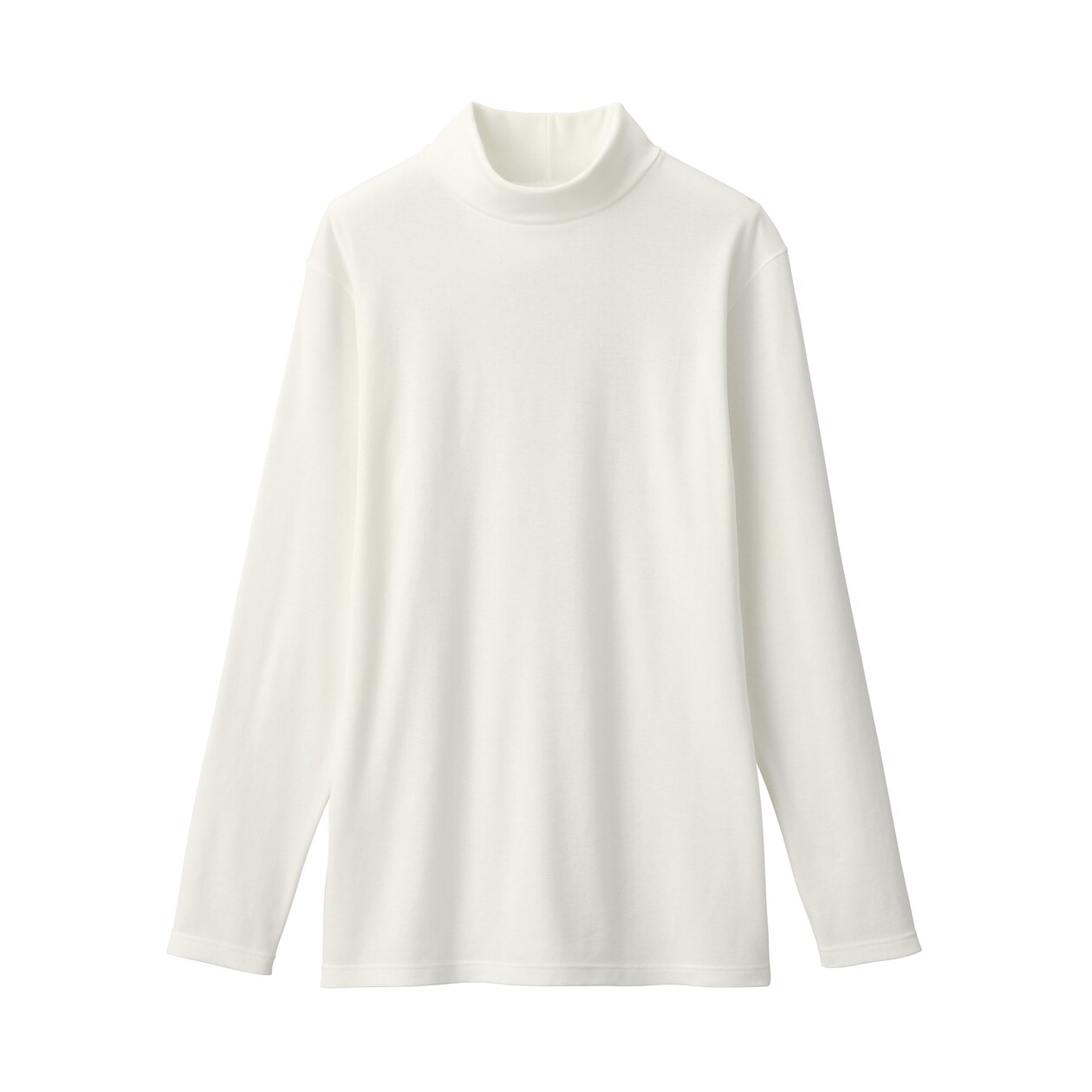 婦人　あったか綿　厚手　タートルネック長袖Ｔシャツ