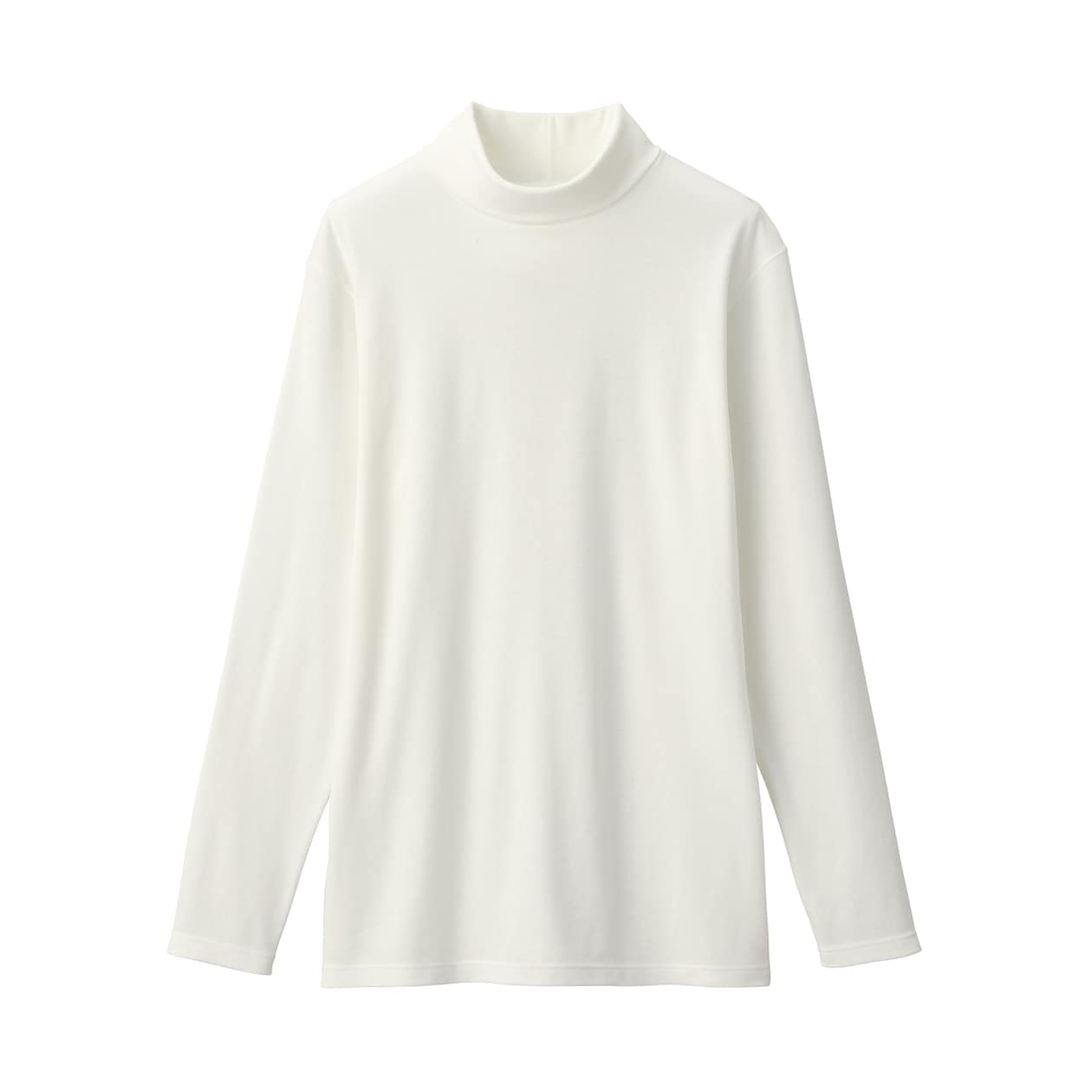 婦人　あったか綿　厚手　タートルネック長袖Ｔシャツ