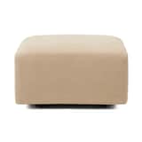 綿シェニールユニットソファオットマン用カバー小用カバー／ライトグレー