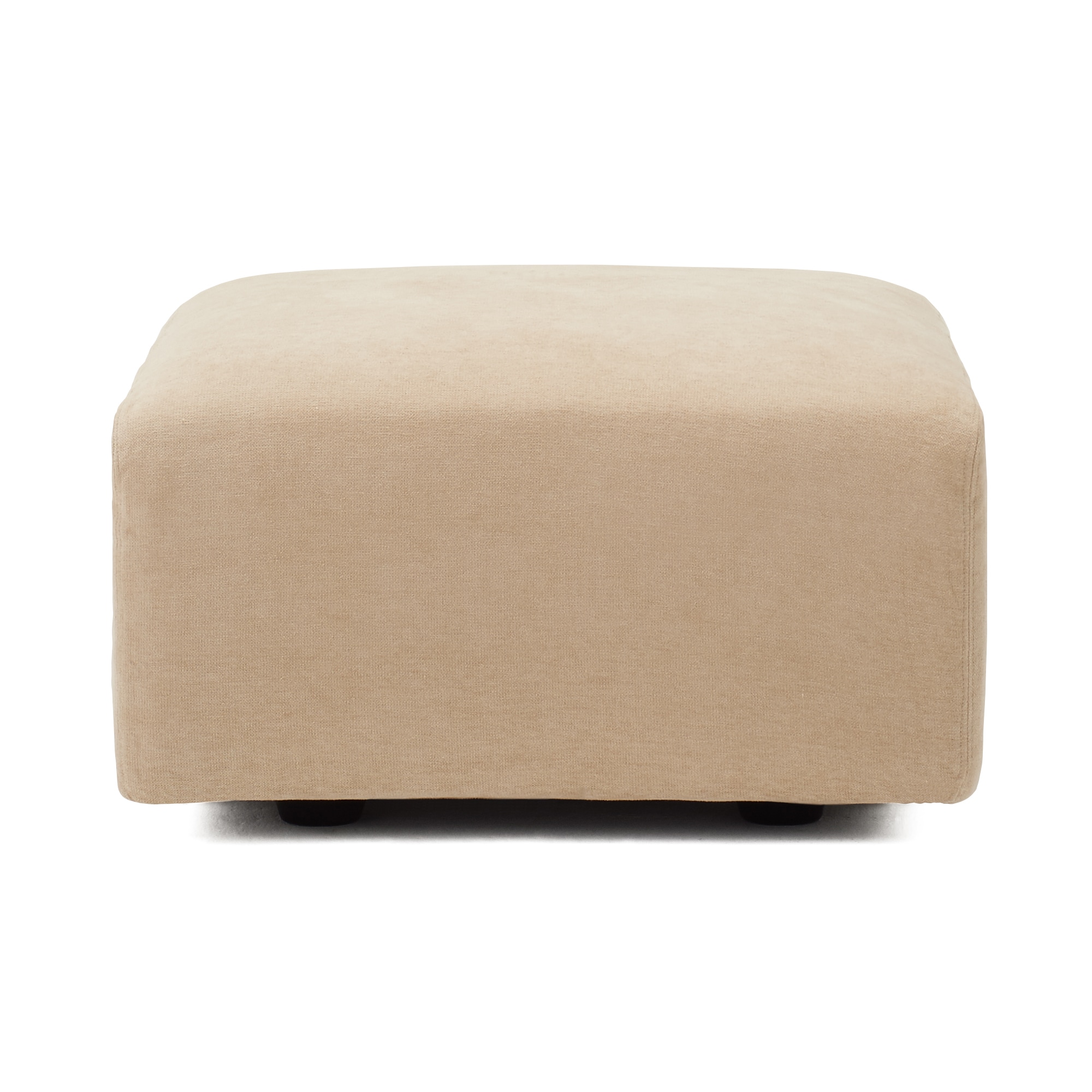 綿シェニールユニットソファオットマン用カバー小用カバー／ライトグレー