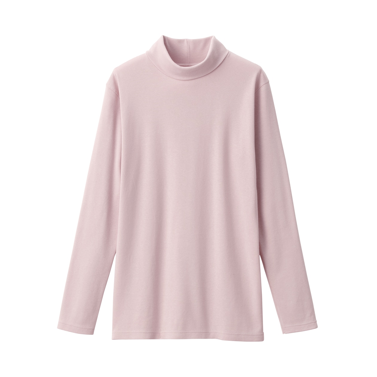 婦人　あったか綿　厚手　タートルネック長袖Ｔシャツ