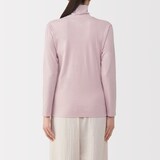 婦人　あったか綿　厚手　タートルネック長袖Ｔシャツ