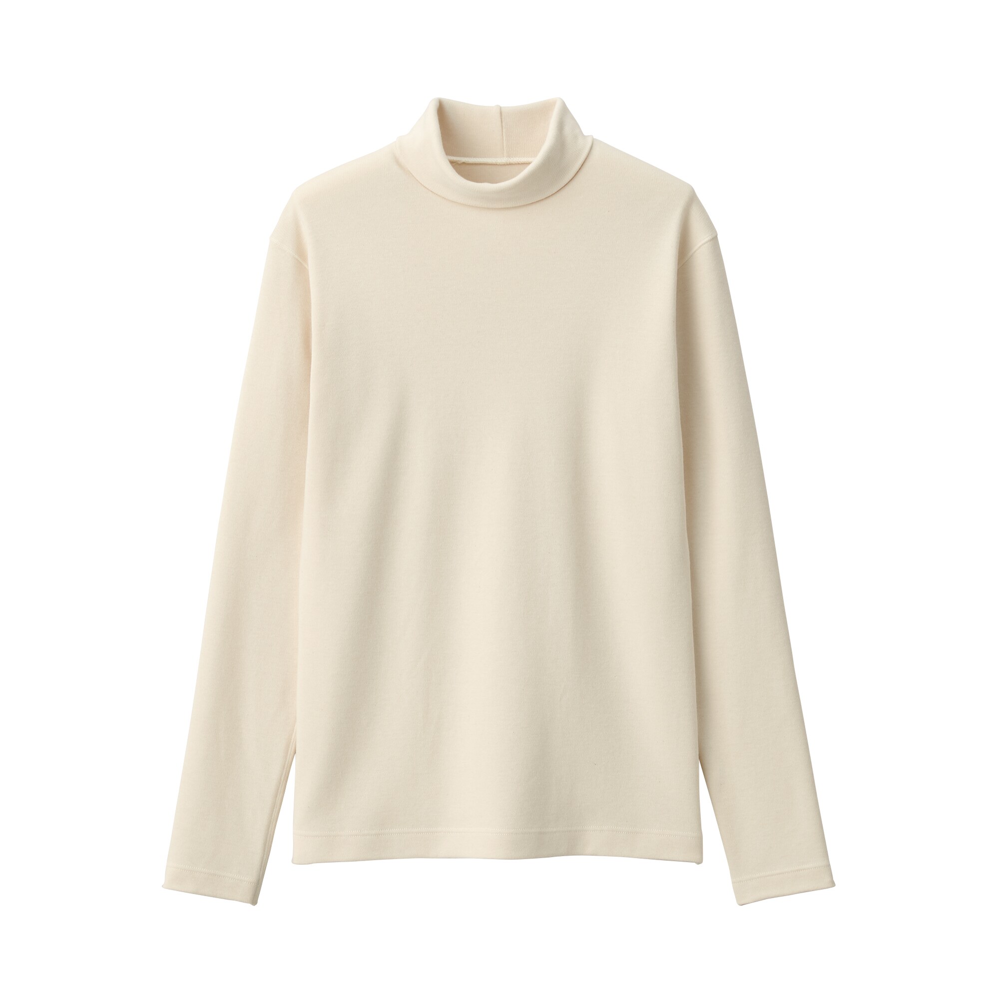 婦人　あったか綿　ウールタートルネック長袖Ｔシャツ