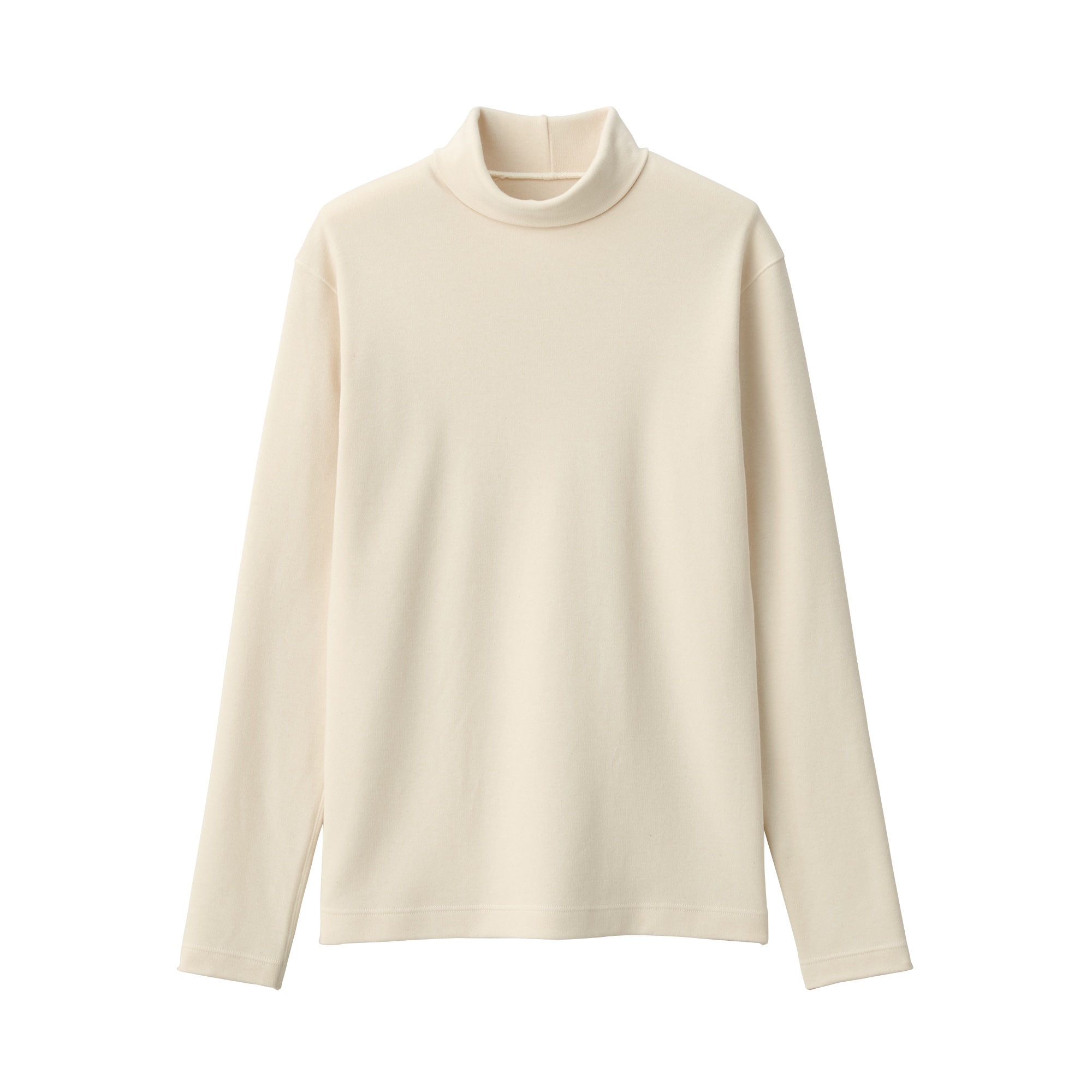 婦人　あったか綿　ウールタートルネック長袖Ｔシャツ