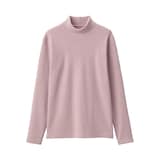 婦人　あったか綿　ウールタートルネック長袖Ｔシャツ