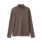 婦人　あったか綿　ウールタートルネック長袖Ｔシャツ