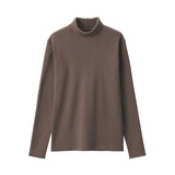 婦人　あったか綿　ウールタートルネック長袖Ｔシャツ