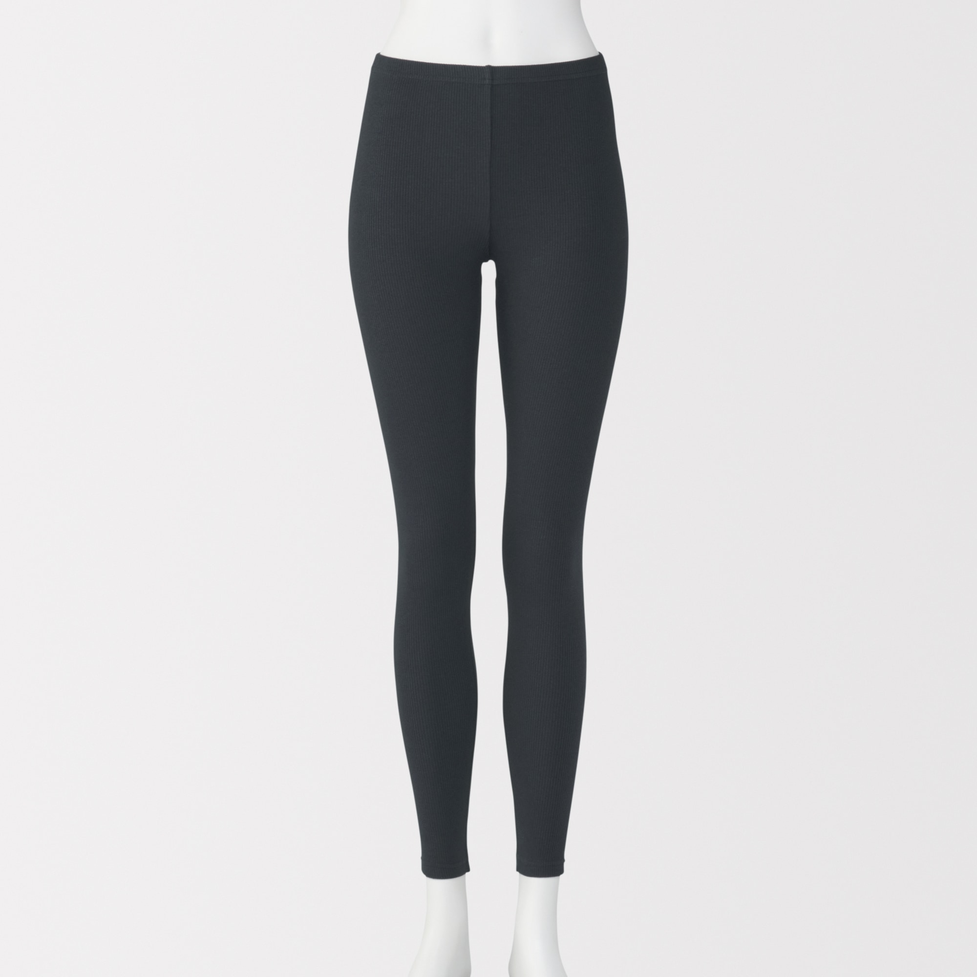 婦人　ストレッチリブ編み　レギンス（十分丈）