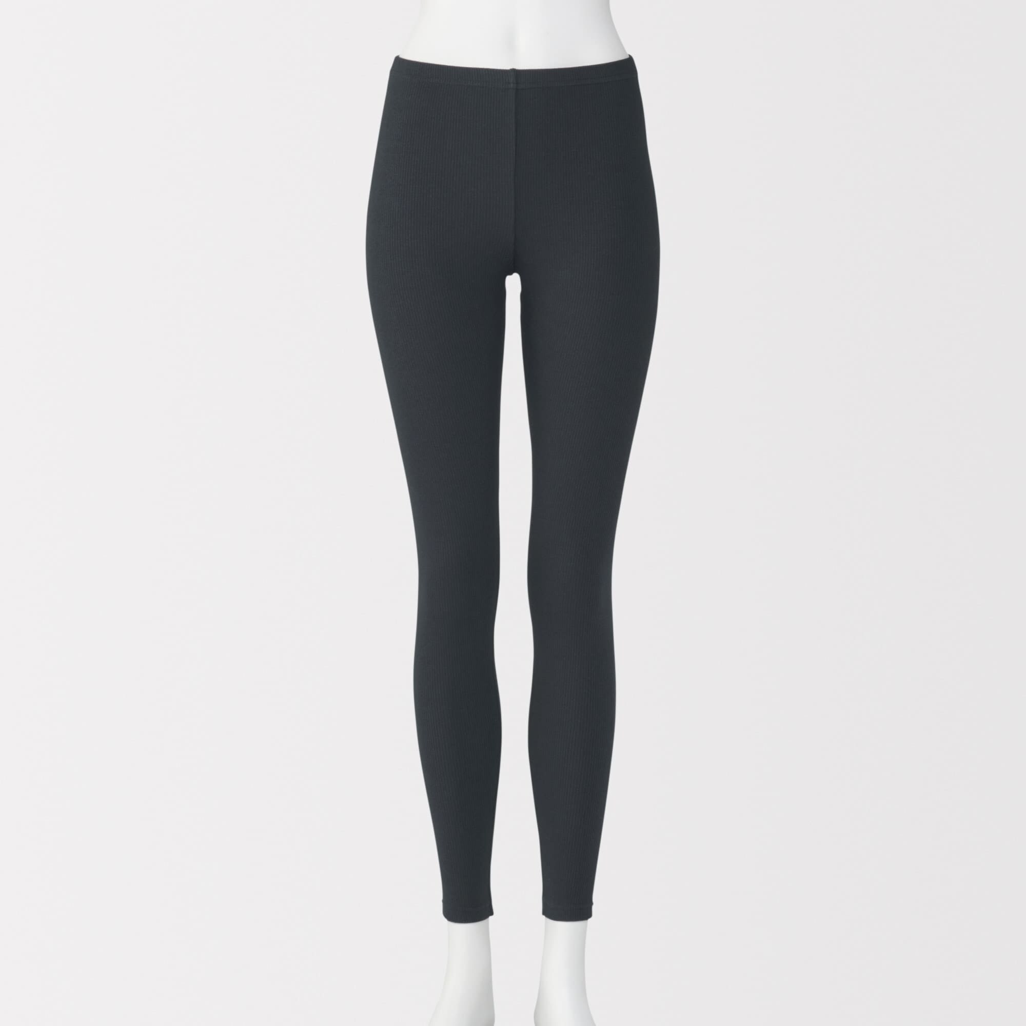 婦人　ストレッチリブ編み　レギンス（十分丈）